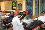 اهدا خون کارکنان استانداری فارس به مصدومان حادثه انفجار بندر شهید رجایی«ره»