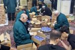 پذیرایی از ۴۵۰۰ عزادار حسینی در لارستان فارس توسط خادمیاران و یاوران رضوی