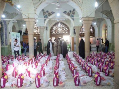 توزیع ۵ هزار بسته معیشتی در قالب طرح «قرار دوازدهم» در حرم مطهر سیدعلاءالدین حسین(ع)