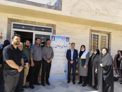 بازدید مسئول بسیج سازندگی فارس از اردوی جهادی پزشکی در روستای کرونی