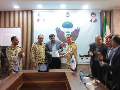 تقدیر از سرباز نخبه و نمونه علمی آرش جوابی