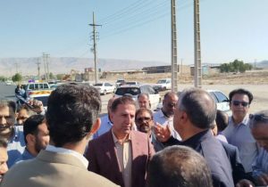 بازدید مشترک رئیس کمیسیون عمران مجلس و مدیرکل راهداری فارس از پروژه روکش خاوران – سروستان و تعریض محور تقی‌آباد – شهرک سحرخیز