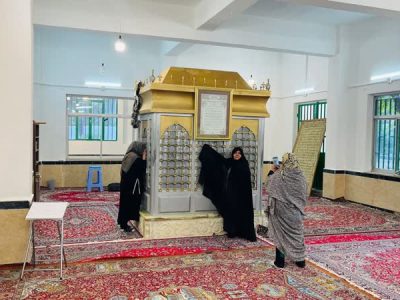 حرم مطهر امامزاده عبدالله(ع) روستای پسکوهک شیراز بازسازی و آماده ارائه خدمات به زائرین شد