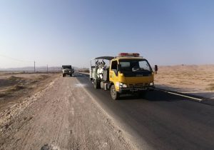 فعالیت همزمان ۳۰ پروژه مهم راهداری از ابتدای سال در فارس