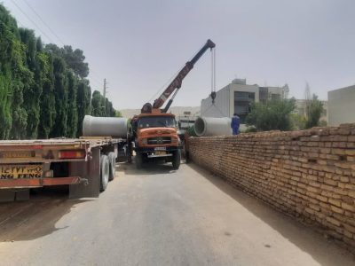پیشرفت ۶۰ درصدی پروژه هدایت و دفع آب‌های سطحی بزرگراه شهید سلیمانی